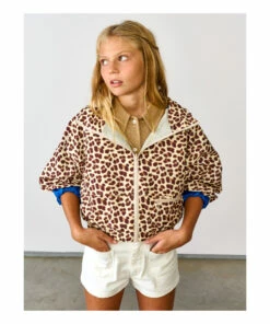 Best deal 🎁 Harrod Reversible Leopard Print Jacket Grey Bellerose Fashion Teen, Children 😍 -Outlet Kids' Fashion Store harrod reversible leopard print jacket grey bellerose fashion teen children 2