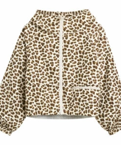 Best deal 🎁 Harrod Reversible Leopard Print Jacket Grey Bellerose Fashion Teen, Children 😍