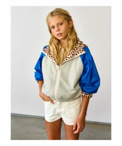 Best deal 🎁 Harrod Reversible Leopard Print Jacket Grey Bellerose Fashion Teen, Children 😍 -Outlet Kids' Fashion Store harrod reversible leopard print jacket grey bellerose fashion teen children 3