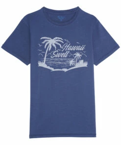 Brand new 💯 Hawaii T-shirt Petrol blue Hartford Fashion Teen, Children 🛒