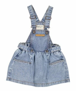 Best Pirce 😍 Heart Overalls Denim blue Piupiuchick Fashion Teen, Children 👏