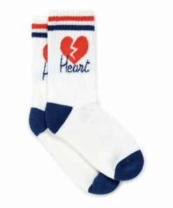 Promo ⭐ Heartbreak 🧦 Socks Ecru Bonton Fashion Teen, Children ❤️