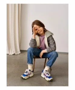 Best deal ⭐ Hedy Zip-Up Jacket Blue Bellerose Fashion Teen, Children 💯 -Outlet Kids' Fashion Store hedy zip up jacket blue bellerose fashion teen children 2