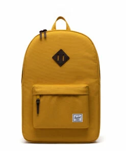 Budget 👍 Heritage Backpack Yellow Herschel Fashion Teen, Children 💯