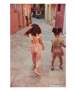 Best Sale 🤩 Hermance Linen T-Shirt Khaki Louise Misha Fashion Teen, Baby, Children 😍 -Outlet Kids' Fashion Store hermance linen t shirt khaki louise misha fashion teen baby children 3