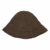 Cheap 🤩 Heves Organic Cotton Waffle Hat Chocolate Yoli & Otis Fashion Children ❤️