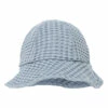 Discount ✨ Heves Organic Cotton Waffle Hat Grey blue Yoli & Otis Fashion Children ❤️