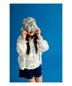 Best Sale 😍 Hibiscus Bucket Hat Beige the new society Fashion Teen, Children 😍 -Outlet Kids' Fashion Store hibiscus bucket hat beige the new society fashion teen children 2