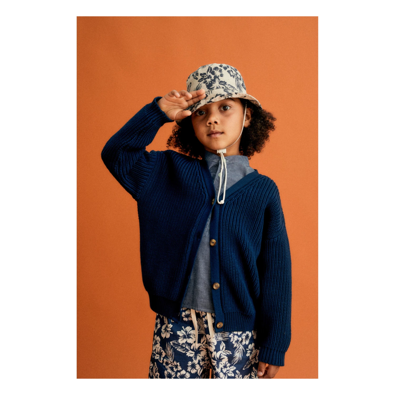 Brand new ๐ Hibiscus Swimming Trunks Navy blue the new society Fashion Teen, Children ๐ 2 Brand new ๐ Hibiscus Swimming Trunks Navy blue the new society Fashion Teen, Children ๐ - Image 2