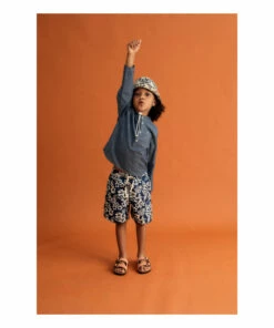 Brand new ๐ Hibiscus Swimming Trunks Navy blue the new society Fashion Teen, Children ๐ 5 Brand new ๐ Hibiscus Swimming Trunks Navy blue the new society Fashion Teen, Children ๐ -Outlet Kids' Fashion Store hibiscus swimming trunks navy blue the new society fashion teen children 2
