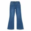 Promo 👍 High-Waisted Flared 👖 Jeans Denim blue Levi's Fashion Teen, Children 🛒