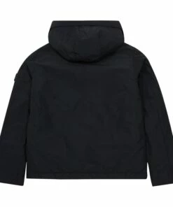 Coupon ✔️ Hooded Jacket with Pockets Black Stone Island Fashion Teen, Children 😍 -Outlet Kids' Fashion Store hooded jacket with pocketshooded jacket with pockets black stone island fashion teen children 2
