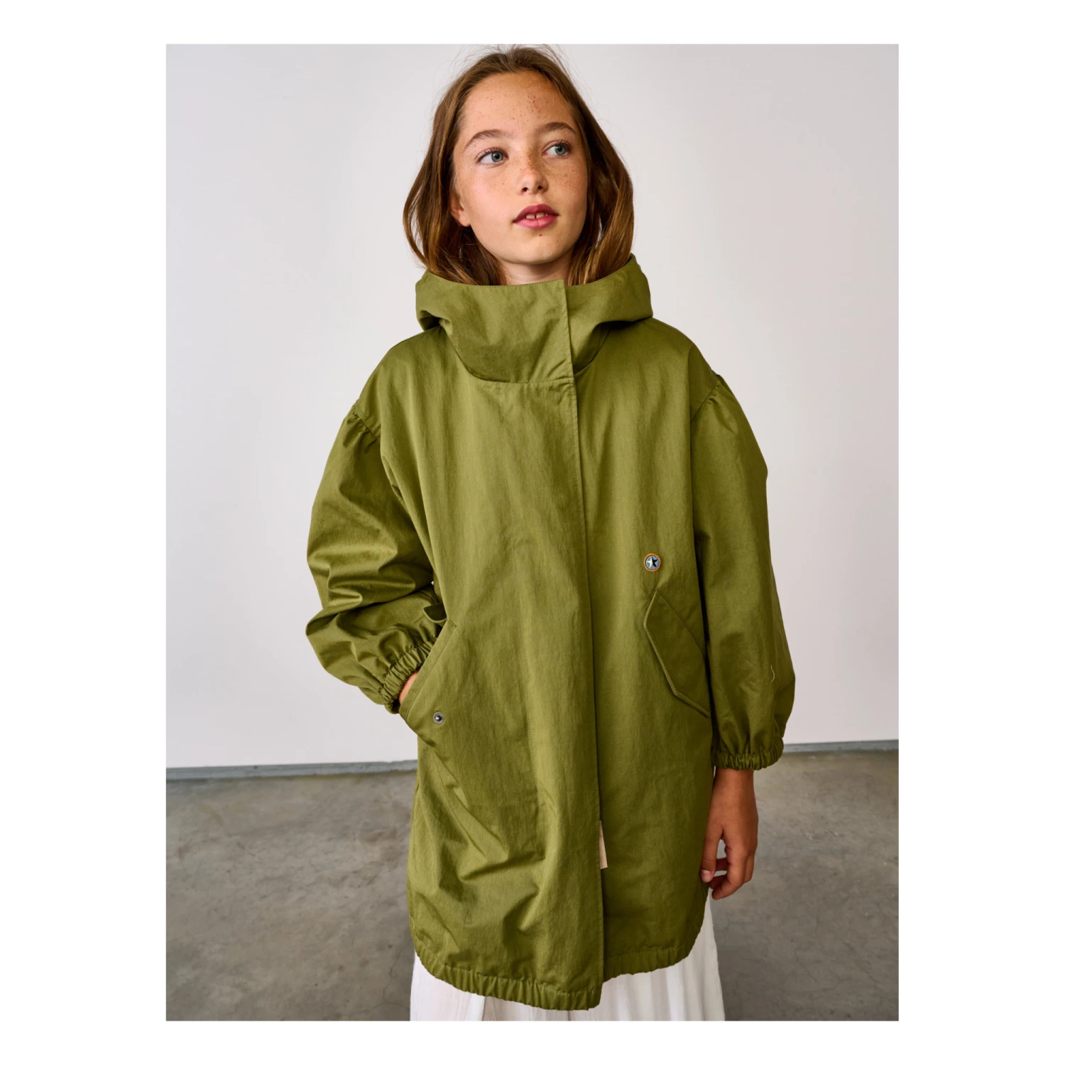 Wholesale ❤️ Hortense Coat Khaki Bellerose Fashion Teen, Children ⌛ 3 Wholesale ❤️ Hortense Coat Khaki Bellerose Fashion Teen, Children ⌛ - Image 3