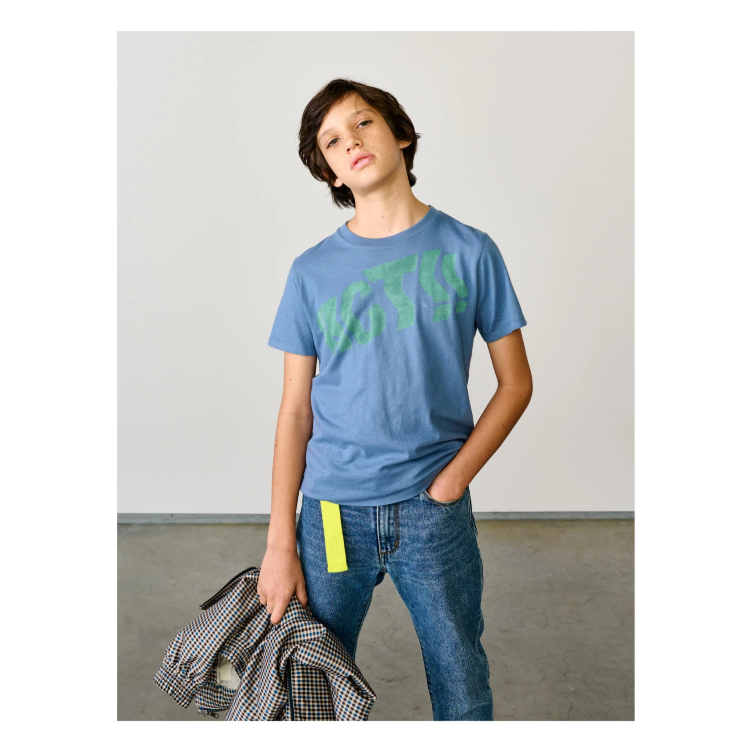 Wholesale โ๏ธ Hortensia T-shirt Blue Bellerose Fashion Teen, Children ๐คฉ 4 Wholesale โ๏ธ Hortensia T-shirt Blue Bellerose Fashion Teen, Children ๐คฉ - Image 4