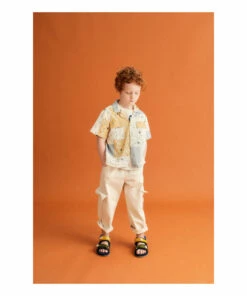 Flash Sale 🌟 Howel Cargo Trousers Ecru the new society Fashion Teen, Children ✔️ -Outlet Kids' Fashion Store howel cargo trousers ecru the new society fashion teen children 2