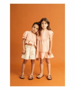 Brand new ⌛ Howel Denim Shorts Ecru the new society Fashion Teen, Children 🔥 -Outlet Kids' Fashion Store howel denim shorts ecru the new society fashion teen children 2