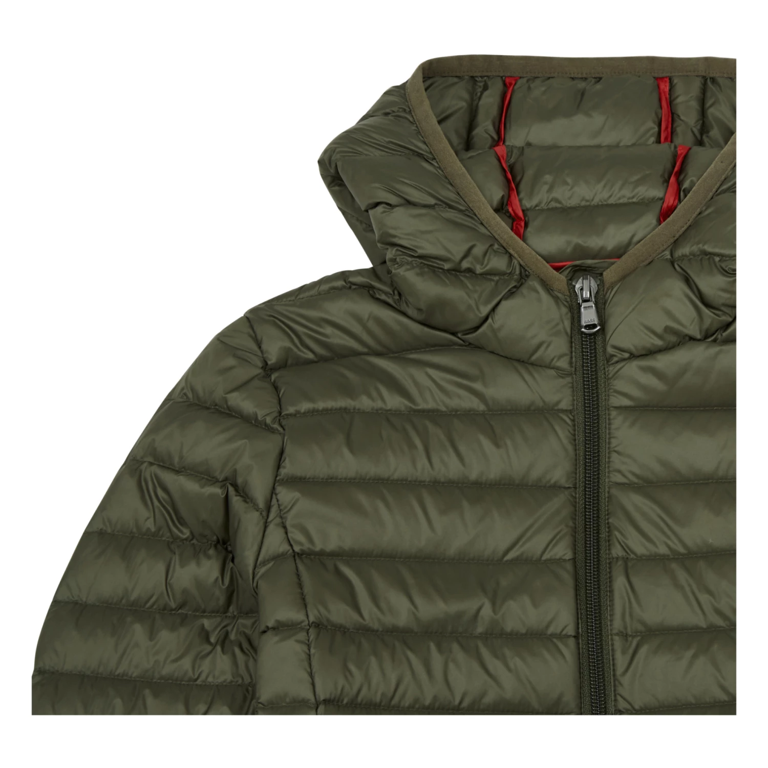 Hot Sale โญ Hugo Hooded Down Jacket Khaki Jott Fashion Teen, Children ๐ 2 Hot Sale โญ Hugo Hooded Down Jacket Khaki Jott Fashion Teen, Children ๐ - Image 2