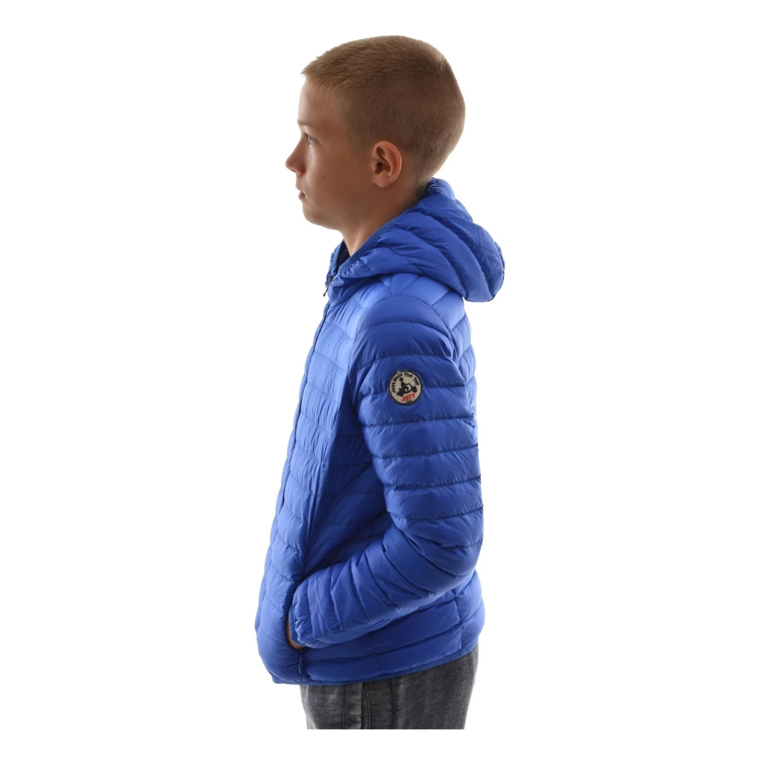Cheapest ✨ Hugo Light Hooded Down Jacket Blue Jott Fashion Teen, Children 🧨 2 Cheapest ✨ Hugo Light Hooded Down Jacket Blue Jott Fashion Teen, Children 🧨 - Image 2