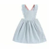 Promo 🧨 Huguette Apron 👗 Dress Light blue Louise Misha Fashion Children 💯