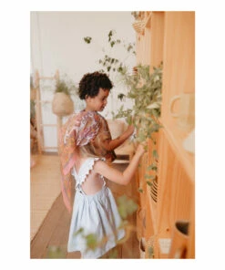 Promo 🧨 Huguette Apron 👗 Dress Light blue Louise Misha Fashion Children 💯 -Outlet Kids' Fashion Store huguette apron dress light blue louise misha fashion children 3