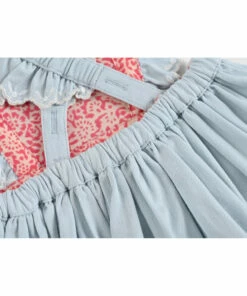 Promo 🧨 Huguette Apron 👗 Dress Light blue Louise Misha Fashion Children 💯 -Outlet Kids' Fashion Store huguette apron dress light blue louise misha fashion children 5