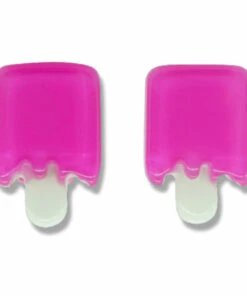 Discount 😀 Ice Cream Earrings Pink Milk x Soda Fashion Children 🔥