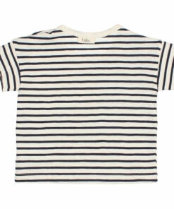 Best Sale ⭐ Ice Striped Organic Cotton Slub T-shirt Navy blue B&uacute;ho Fashion Baby, Children 🎉 -Outlet Kids' Fashion Store ice striped organic cotton slub t shirt navy blue b uacute ho fashion baby children 2