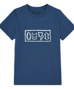 Best deal ❤️ Iconic T-shirt Denim blue Munsterkids Fashion Teen, Children 👏