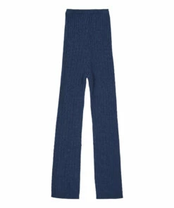 Best Pirce 🎁 Ilhan Cotton and Cashmere Trousers Petrol blue Yoli & Otis Fashion Children 🌟