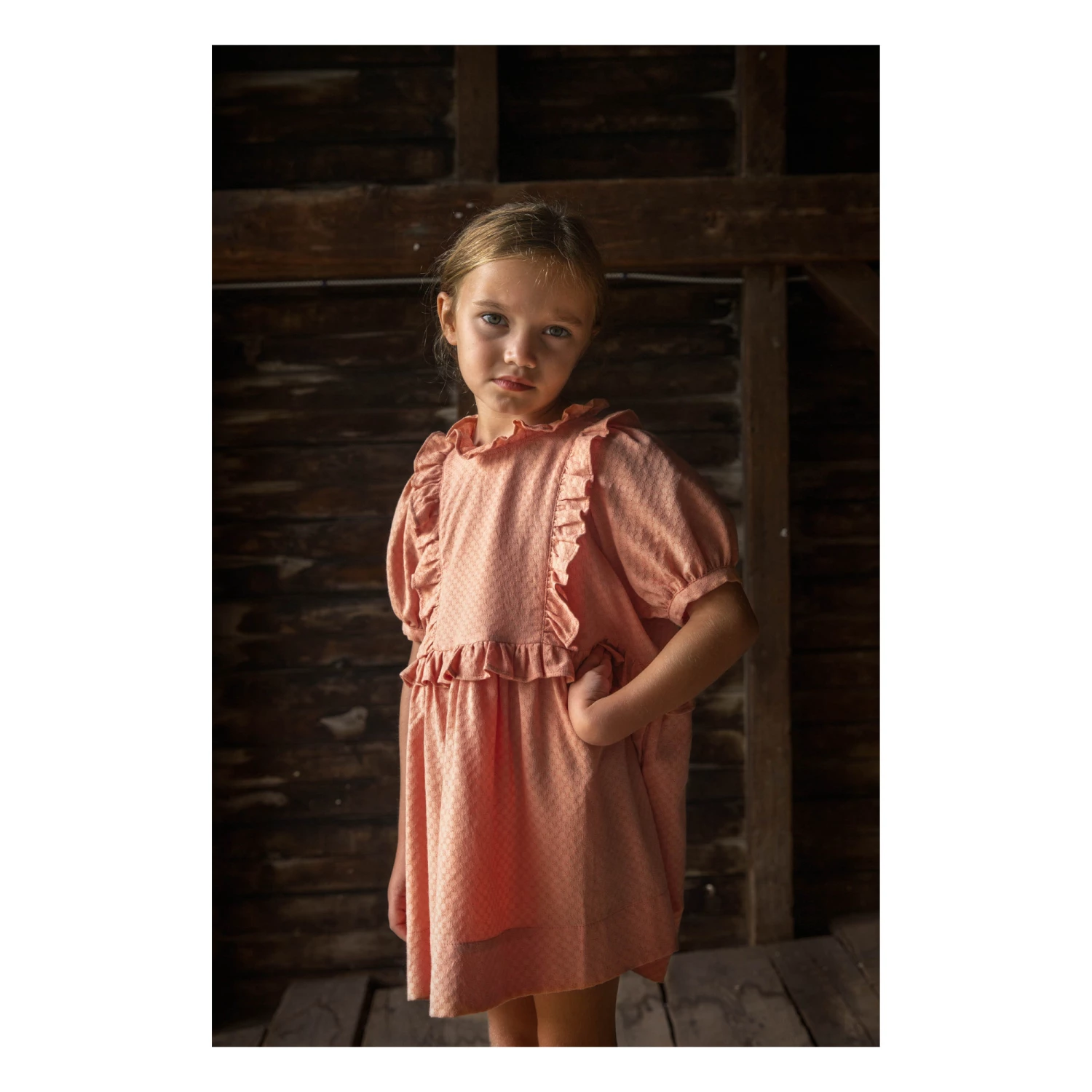 Hot Sale π Inga π Dress Peach Soor Ploom Fashion Children π€© 3 Hot Sale π Inga π Dress Peach Soor Ploom Fashion Children π€© - Image 3