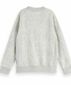 Best Sale 😍 Intarsia Sweatshirt Heather grey Scotch & Soda Fashion Teen, Children 🛒 -Outlet Kids' Fashion Store intarsia sweatshirt heather grey scotch soda fashion teen children 2