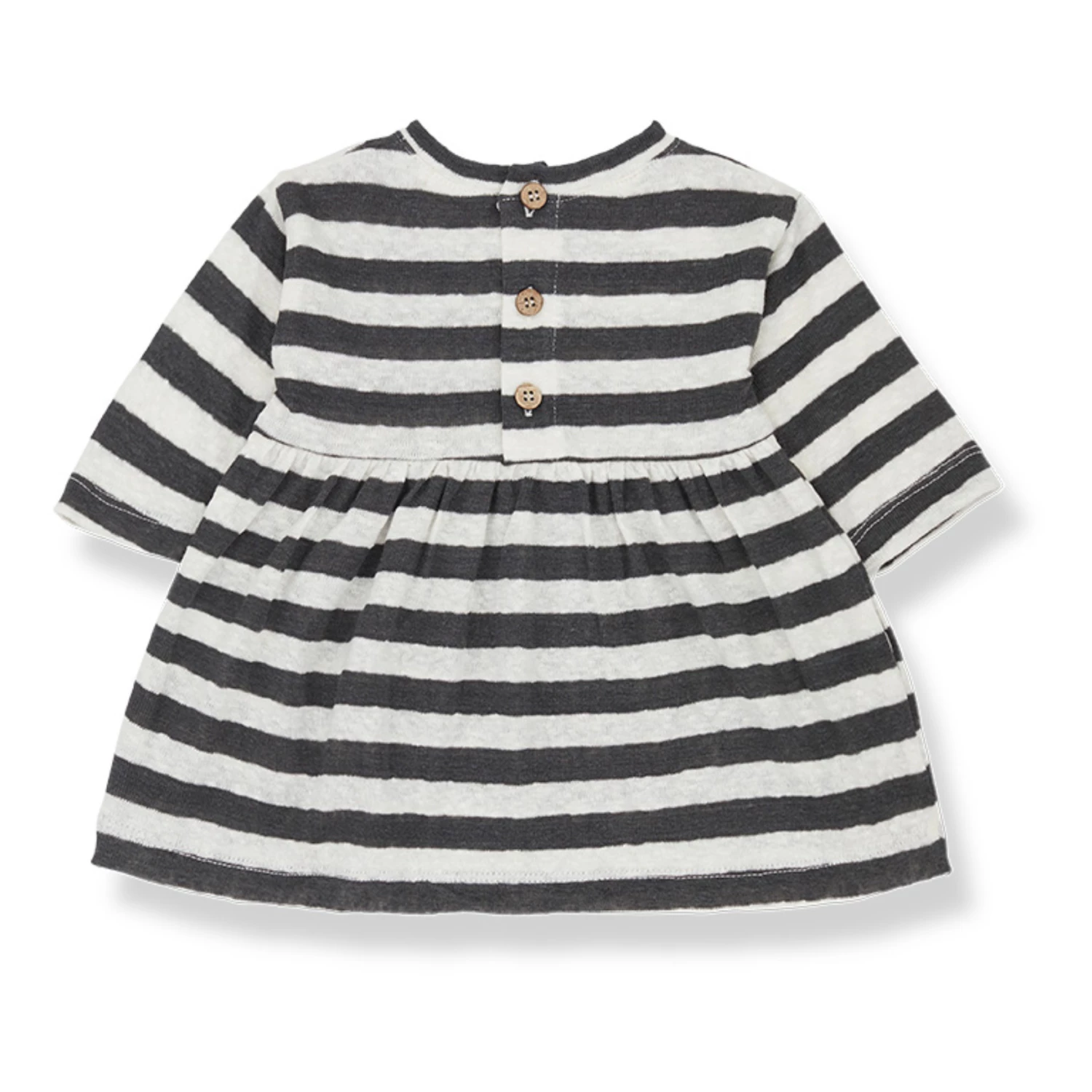 Budget ๐ Isabel Cotton Crepe ๐ Dress Carbon 1+ in the family Fashion Baby, Children ๐คฉ 2 Budget ๐ Isabel Cotton Crepe ๐ Dress Carbon 1+ in the family Fashion Baby, Children ๐คฉ - Image 2