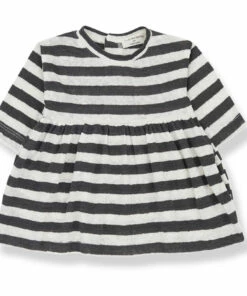 Budget 🎉 Isabel Cotton Crepe 👗 Dress Carbon 1+ in the family Fashion Baby, Children 🤩