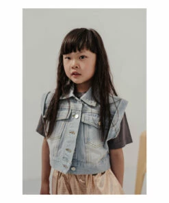 Cheapest 🤩 Jacket Light Denim Repose AMS Fashion Teen, Children 🧨 -Outlet Kids' Fashion Store jacket light denim repose ams fashion teen children 2