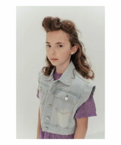 Cheapest 🤩 Jacket Light Denim Repose AMS Fashion Teen, Children 🧨 -Outlet Kids' Fashion Store jacket light denim repose ams fashion teen children 5