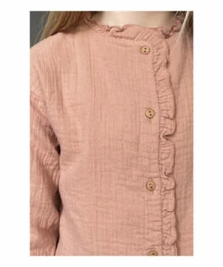 Hot Sale 🎉 Jade Cotton Muslin Blouse Pink Marlot Paris Fashion Children 💯 -Outlet Kids' Fashion Store jade cotton muslin blouse pink marlot paris fashion children 2