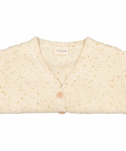Deals ⭐ Janis Lurex Cardigan Ecru Louis Louise Fashion Children 🔔 -Outlet Kids' Fashion Store janis lurex cardigan ecru louis louise fashion children 2