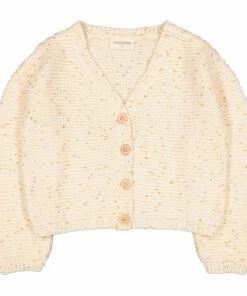 Deals ⭐ Janis Lurex Cardigan Ecru Louis Louise Fashion Children 🔔