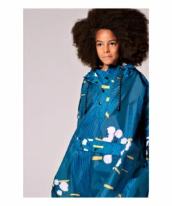 Cheapest 🔔 Japanese Blossom Rain Cape - Kids Collection Blue Rain Kiss Fashion Children 🔥 -Outlet Kids' Fashion Store japanese blossom rain cape kids collection blue rain kiss fashion children 2