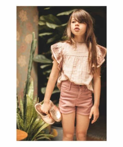 Cheap 🔔 Jasmin Organic Cotton Muslin Embroidered Blouse Pale pink Louis Louise Fashion Children ✨ -Outlet Kids' Fashion Store jasmin organic cotton muslin embroidered blouse pale pink louis louise fashion children 2