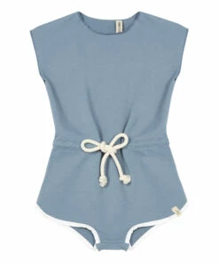 Buy ✨ Joa Terry Cloth Organic Jumpsuit Blue Bonnie & The Gang Fashion Baby, Children 💯