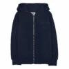New 🎁 Joel Zip-Up Hoodie Navy blue Finger in the nose Fashion Teen, Children ⌛