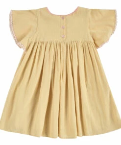 Flash Sale 🌟 Johanna Organic Cotton Muslin 👗 Dress Pale yellow Louise Misha Fashion Children 👍 19 Flash Sale 🌟 Johanna Organic Cotton Muslin 👗 Dress Pale yellow Louise Misha Fashion Children 👍 -Outlet Kids' Fashion Store johanna organic cotton muslin dress pale yellow louise misha fashion children 9
