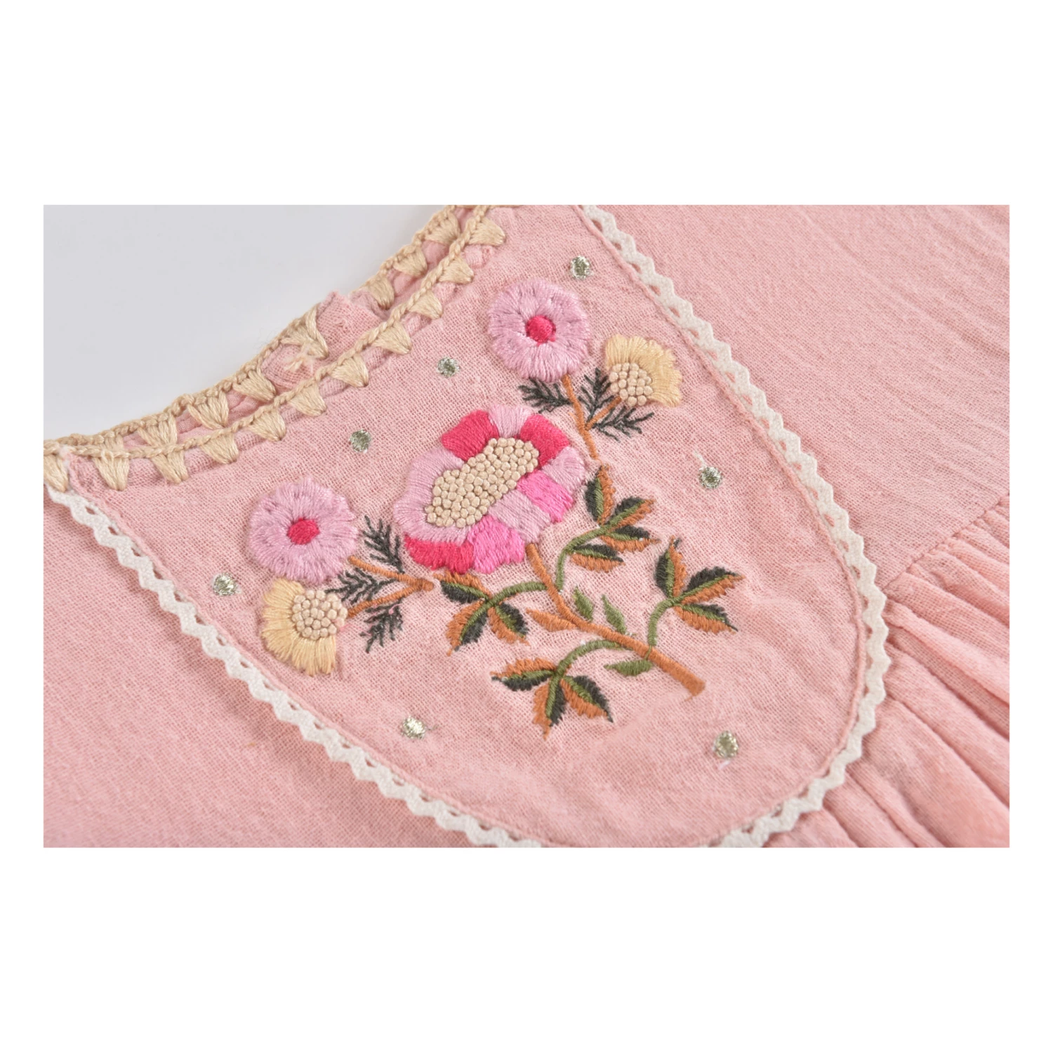 Wholesale ๐ Johanna Organic Cotton Muslin ๐ Dress Pink Louise Misha Fashion Children ๐ฅ 7 Wholesale ๐ Johanna Organic Cotton Muslin ๐ Dress Pink Louise Misha Fashion Children ๐ฅ - Image 7