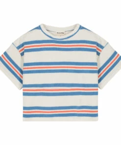 Discount 🎁 Jordan Organic Cotton Terry Cloth T-shirt Blue We Are Kids Fashion Children 🌟