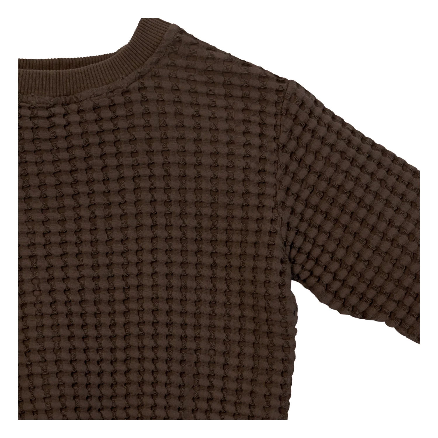 New ๐ Jorg Organic Cotton Waffle Sweatshirt Chocolate Yoli & Otis Fashion Children ๐ 2 New ๐ Jorg Organic Cotton Waffle Sweatshirt Chocolate Yoli & Otis Fashion Children ๐ - Image 2