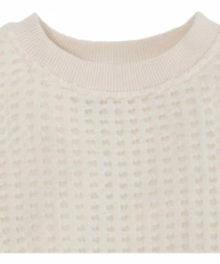Cheapest ✨ Jorg Organic Cotton Waffle Sweatshirt Ecru Yoli & Otis Fashion Children 🛒 -Outlet Kids' Fashion Store jorg organic cotton waffle sweatshirt ecru yoli otis fashion children 4