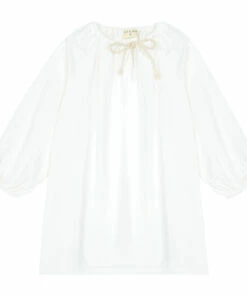 Cheap 🌟 Julide Organic Cotton Muslin 👗 Dress White Yoli & Otis Fashion Children 🌟