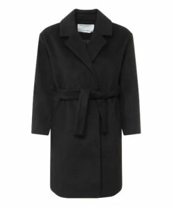 New ⭐ Julie Recycled Wool Coat Black Designers Remix Girls Fashion Teen, Children 😍