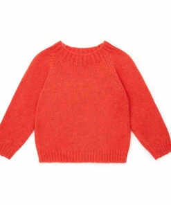 Discount ✨ Jumper Red Bonton Fashion Children 💯
